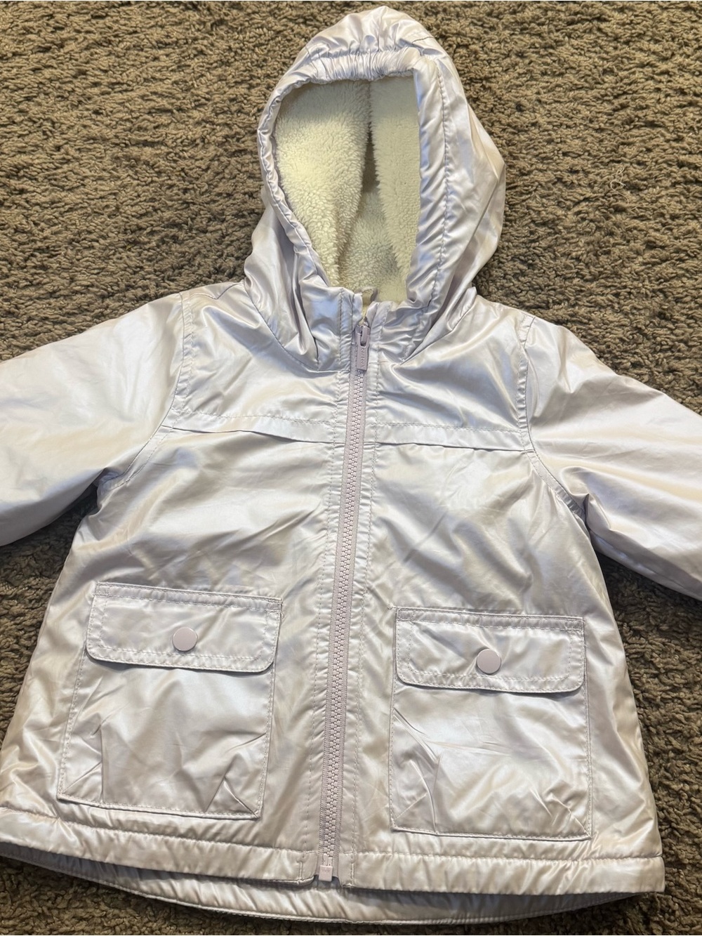 Toddler girl light purple 2T jacket